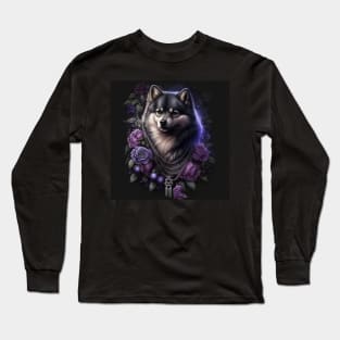 Finnish Lapphund Purple Magic Long Sleeve T-Shirt